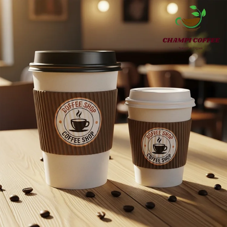 Ly giấy cà phê đẹp, tiện lợi, giá rẻ, thân thiện với môi trường