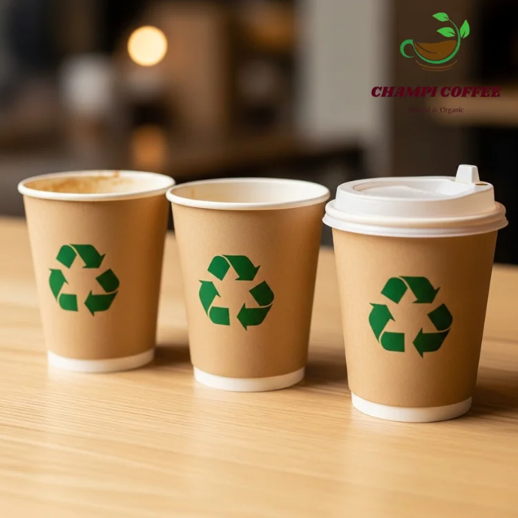 Ly giấy cà phê đẹp, tiện lợi, giá rẻ, thân thiện với môi trường