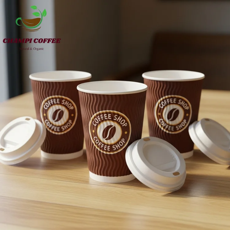 Ly giấy cà phê đẹp, tiện lợi, giá rẻ, thân thiện với môi trường