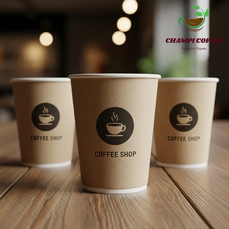 Ly giấy cà phê đẹp, tiện lợi, giá rẻ, thân thiện với môi trường