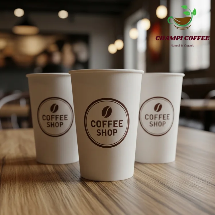 Ly giấy cà phê đẹp, tiện lợi, giá rẻ, thân thiện với môi trường